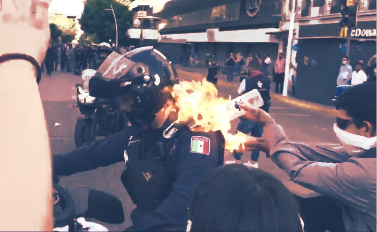 El agresor del uniformado será castigado por intento de homicidio.