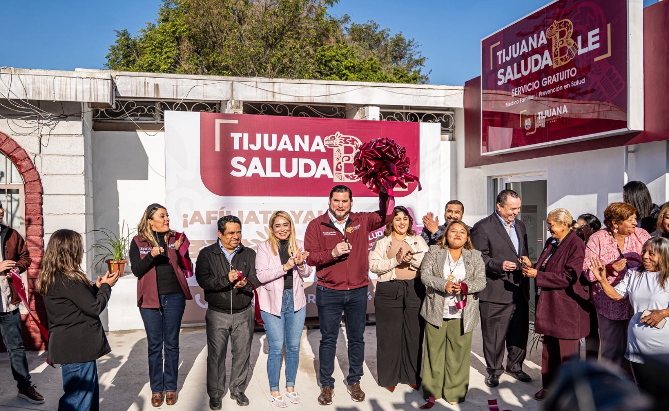 Inaugura alcalde Ismael Burgueño, primera unidad preventiva de salud del programa “Tijuana Saludable”
