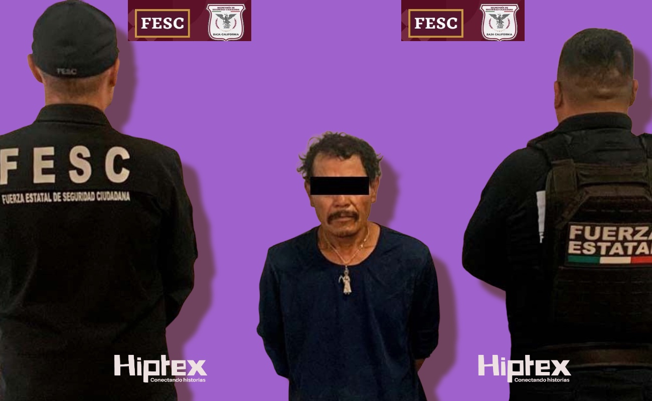 Detiene Escuadrón Violeta a sujeto por amenazar de muerte a su pareja