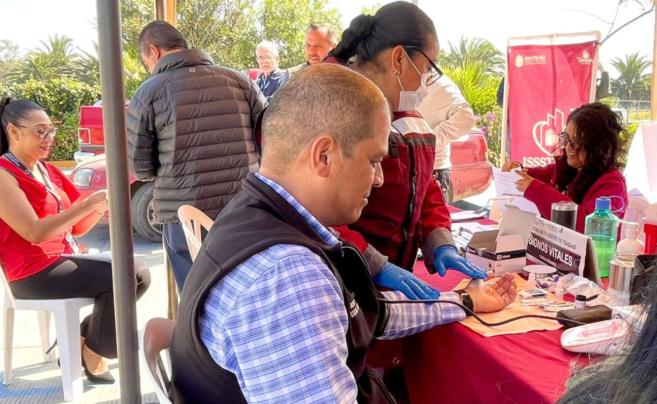 Fortalece FGE el bienestar de su personal con Jornada de Salud en Rosarito