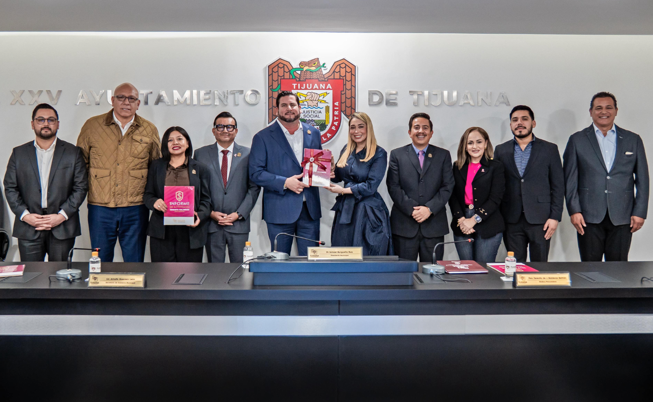 Presenta Sindicatura Procuradora del XXV Ayuntamiento de Tijuana primer informe