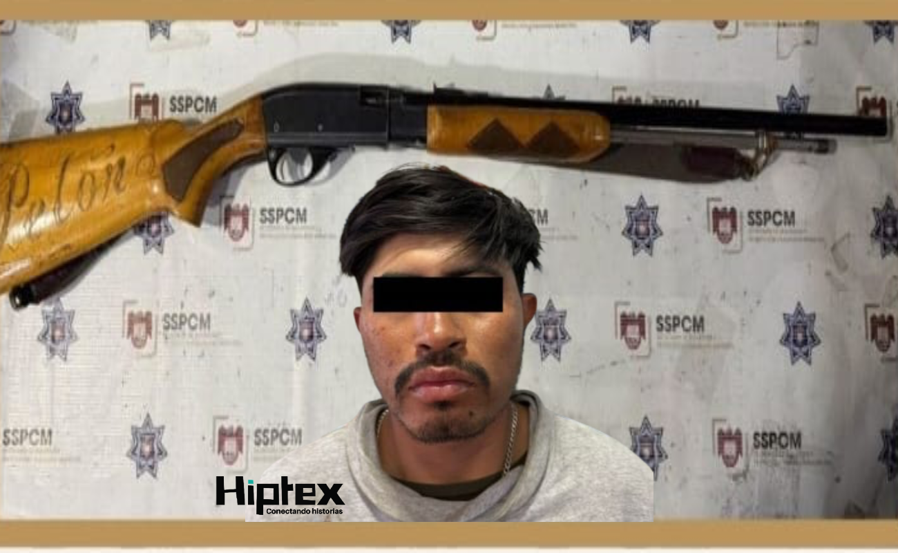 Decomisan arma larga y aseguran al portador durante operativo preventivo en la zona Este de Tijuana