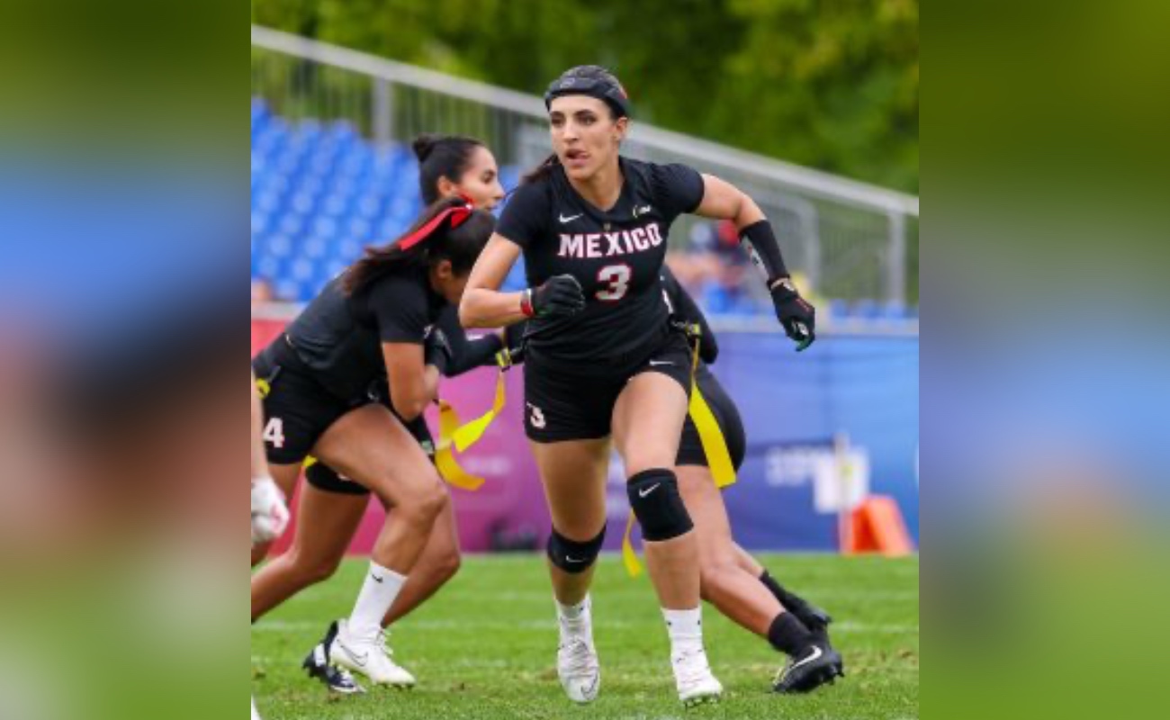 Silvia Contreras sigue haciendo historia y abriendo puertas, para que más personas sean aficionadas al flag football.