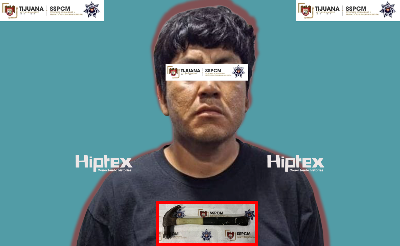 Félix “N”, de 28 años de edad, el detenido.