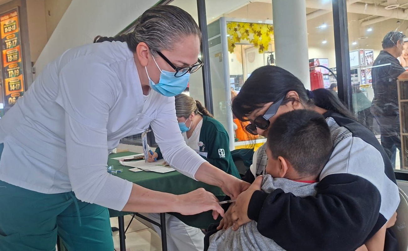 Participarán 120 vacunadores en 53 puestos de vacunación en Baja California y San Luis Río Colorado, Sonora.