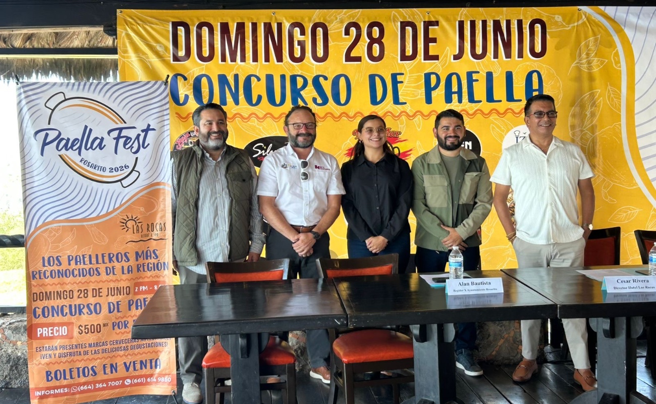 Invita “Paella Fest Rosarito 2026” a disfrutar el Verano junto al mar