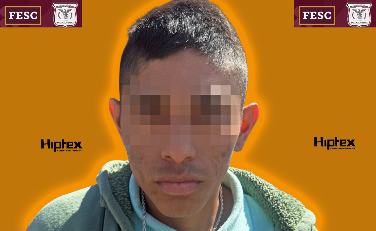 Antonio “N”, de 22 años, el detenido.