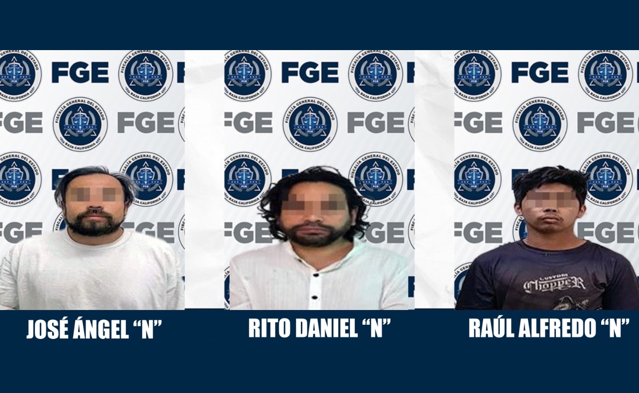 Imponen prisión preventiva a tres acusados de violencia familiar