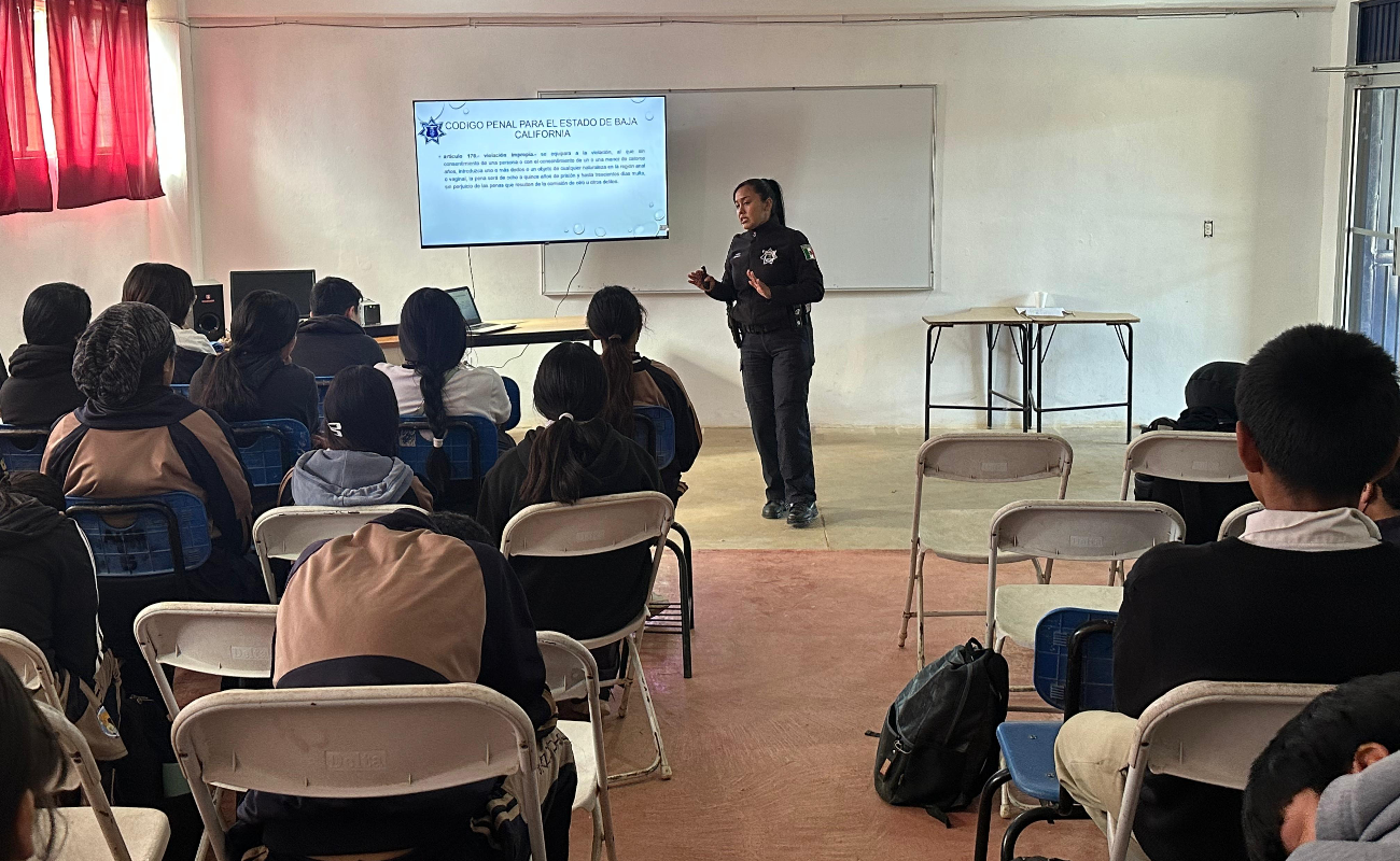 La actividad estuvo dirigida a 180 alumnos y alumnas de secundaria.