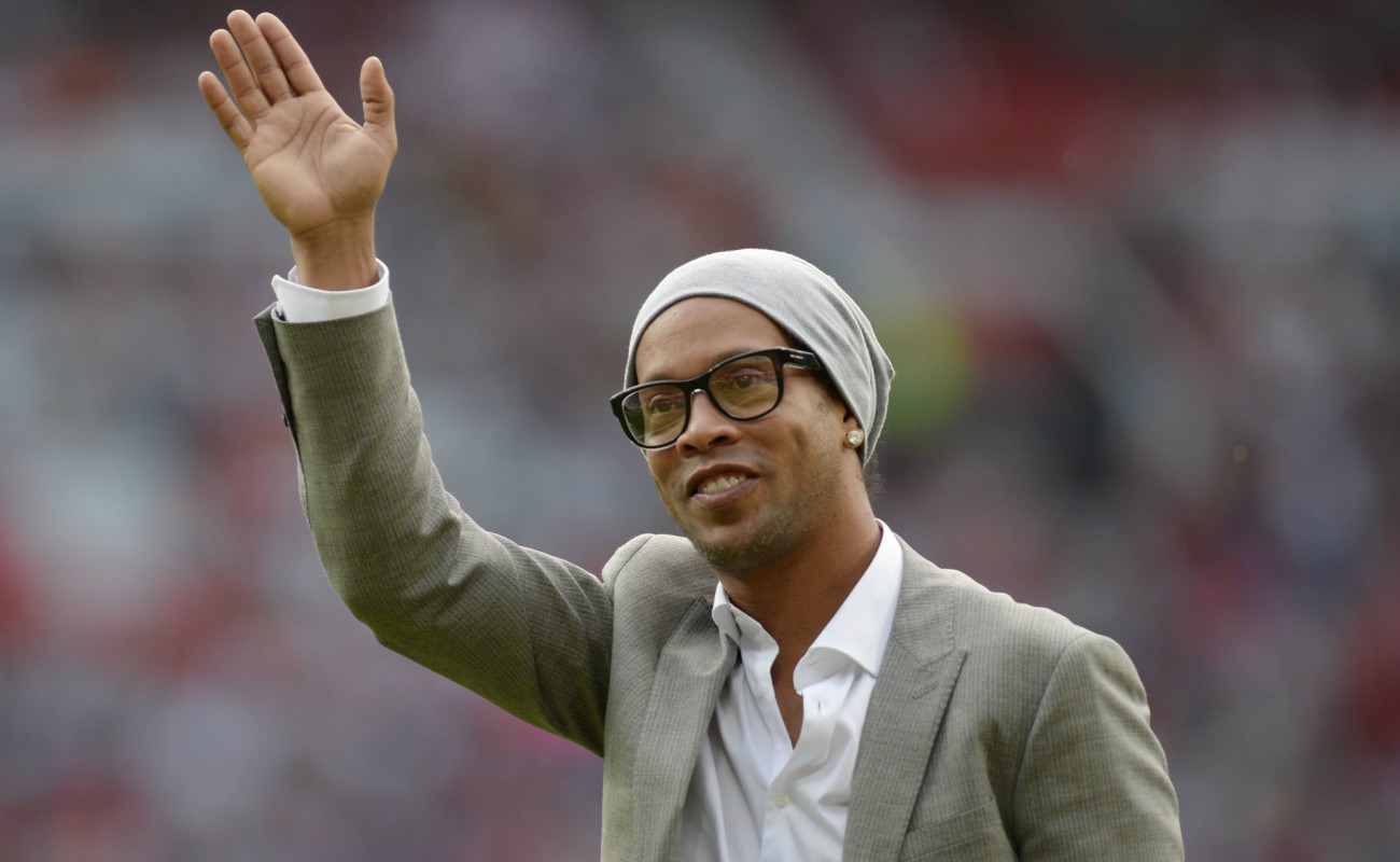 Desde septiembre de 2015, Ronaldinho no jugaba un partido oficial.