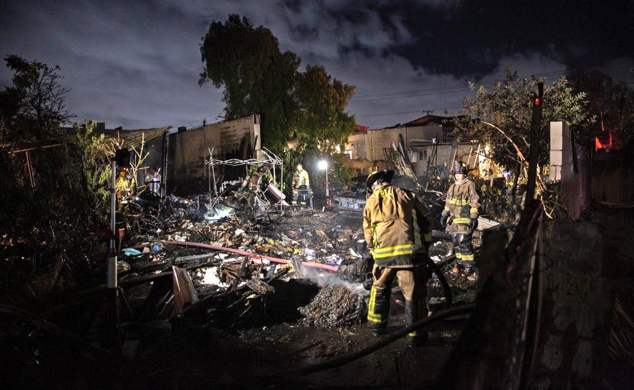 No se reportaron personas lesionadas en el incendio.