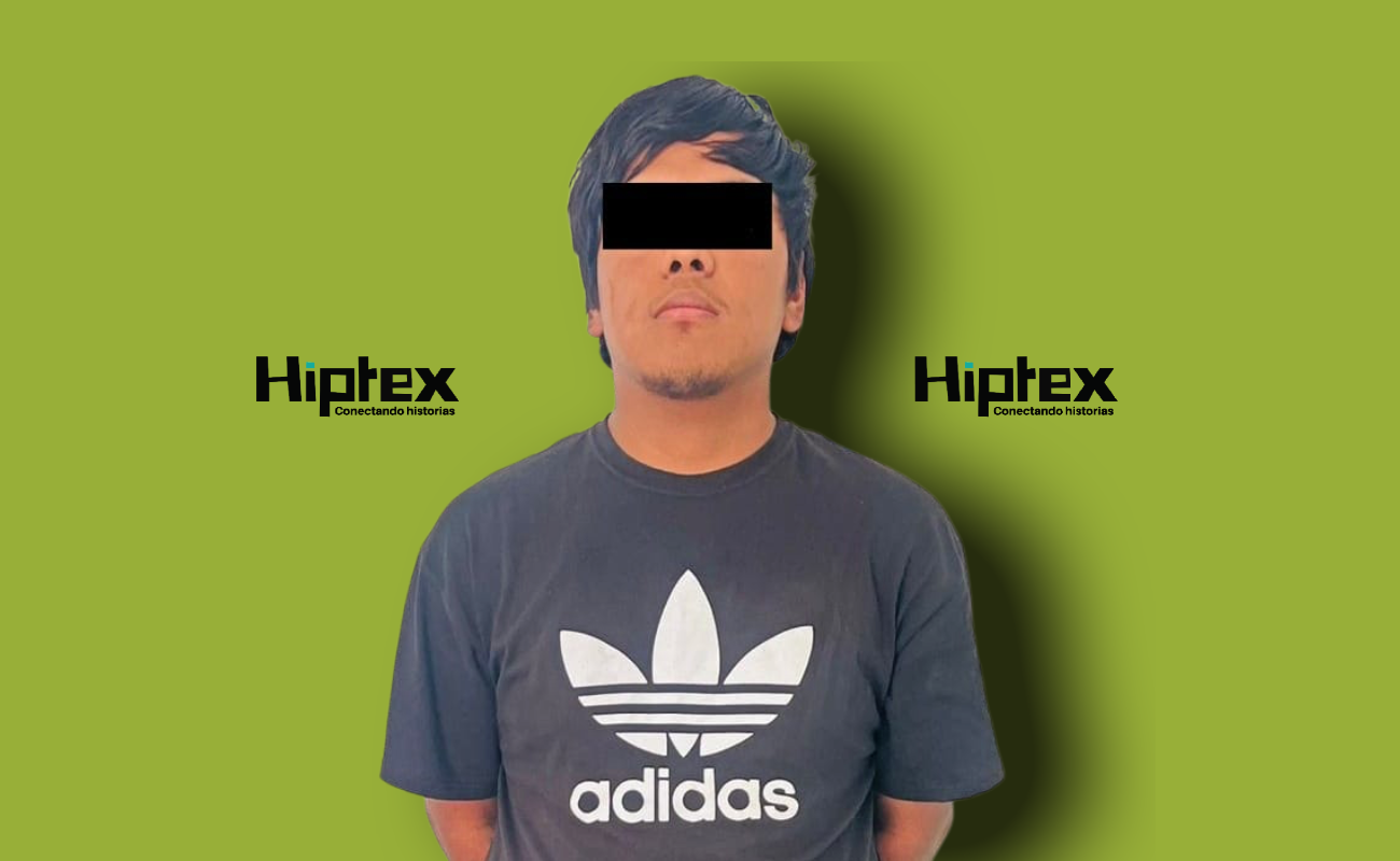 José Tristán “N”, de 21 años de edad, el detenido.