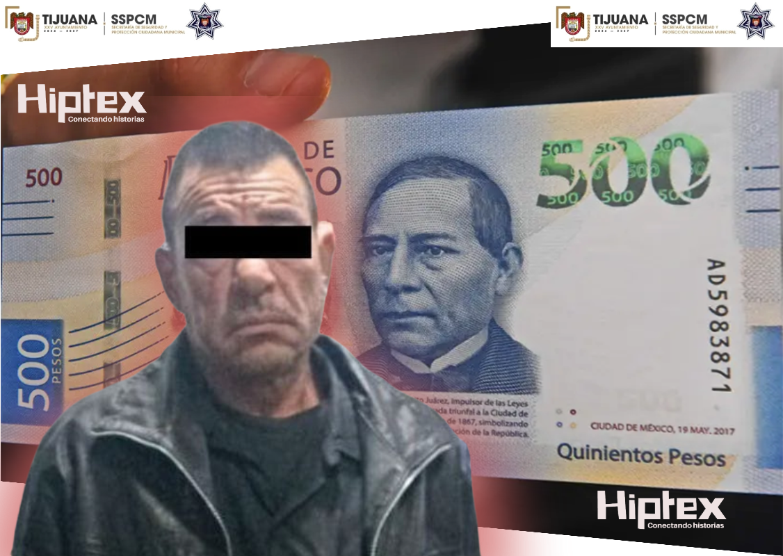 Thomas Fernando “N”, de 50 años de edad, el detenido.
