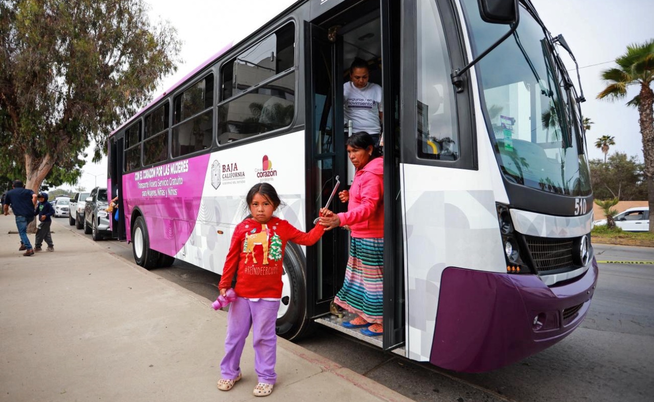 Amplía Marina del Pilar cobertura del Transporte Violeta en Playas de Rosarito