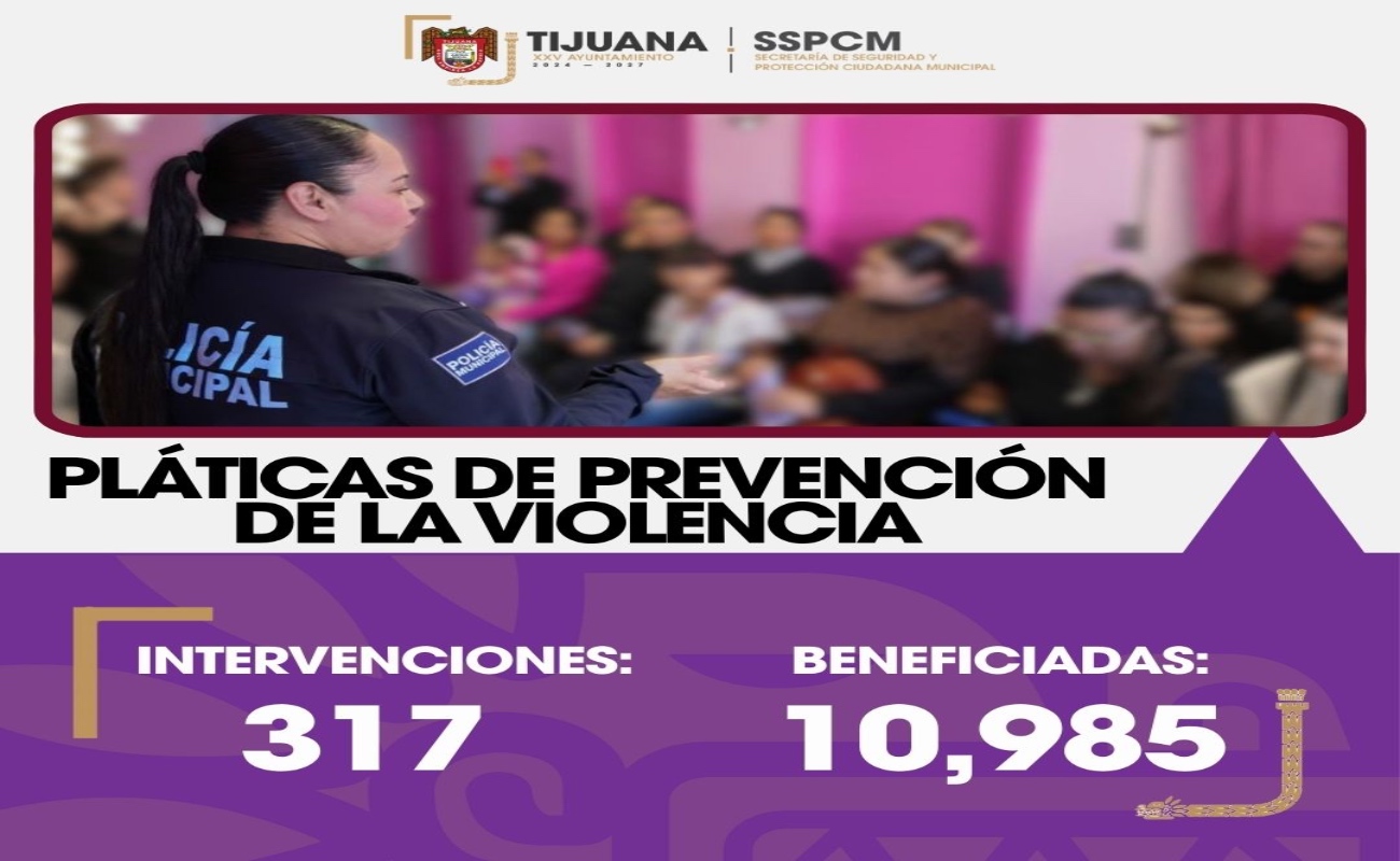Fortalece las acciones de proximidad social mediante pláticas preventivas dirigidas a la comunidad.
