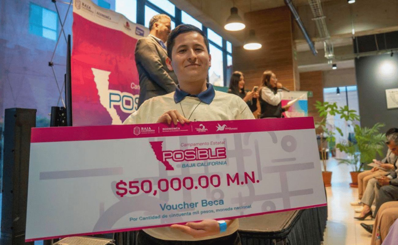 Fernando Muñoz, estudiante de Mecatrónica de CETYS gana primer lugar en POSiBLE BC y avanza a la etapa nacional