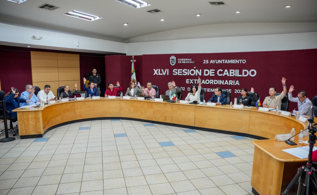 Aprueba Cabildo de Mexicali segundo paquete de obra pública 2026