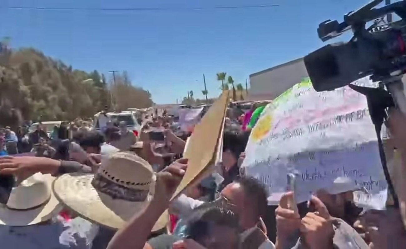 La presidenta continuará su gira por Baja California este sábado.