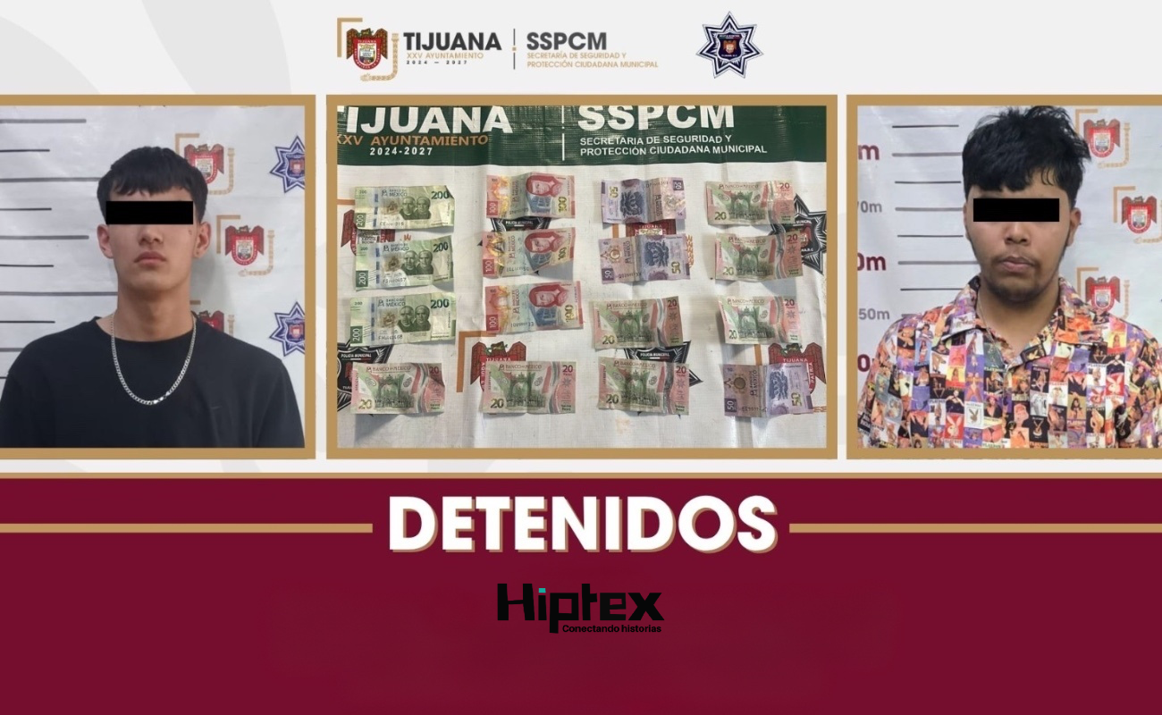 Los detenidos fueron presentados ante la autoridad competente.