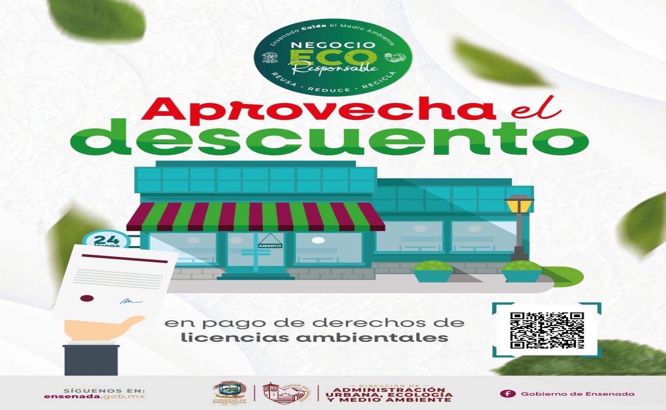 Se otorgan descuentos en licencia ambiental y distintivo especial.