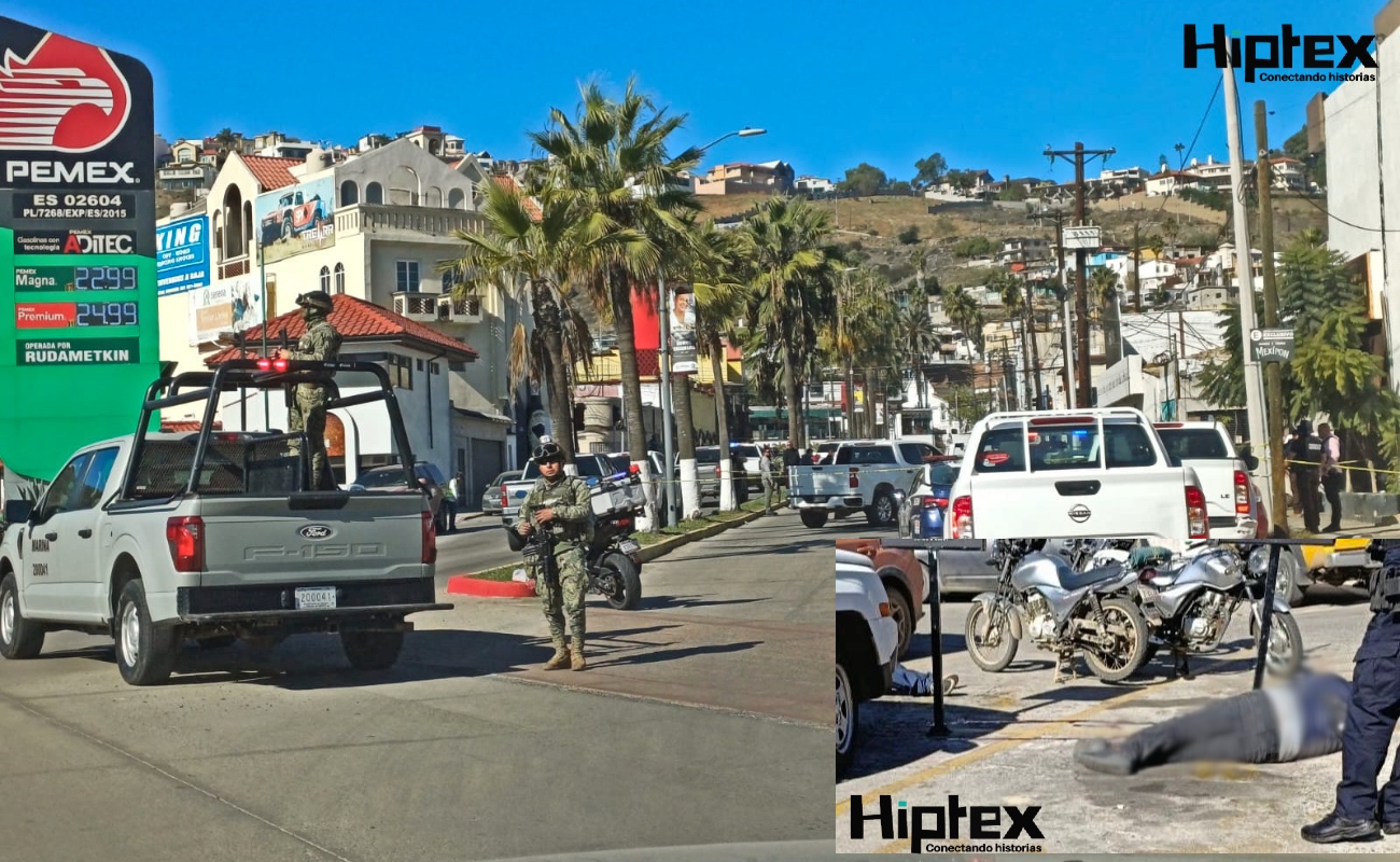 Asesinan a un hombre en zona turística de Ensenada, en día de crucero