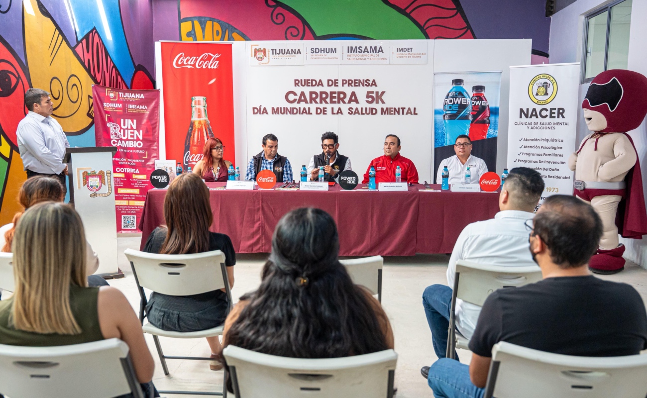 Realizará XXV Ayuntamiento de Tijuana tercera carrera 5K por la Salud Mental