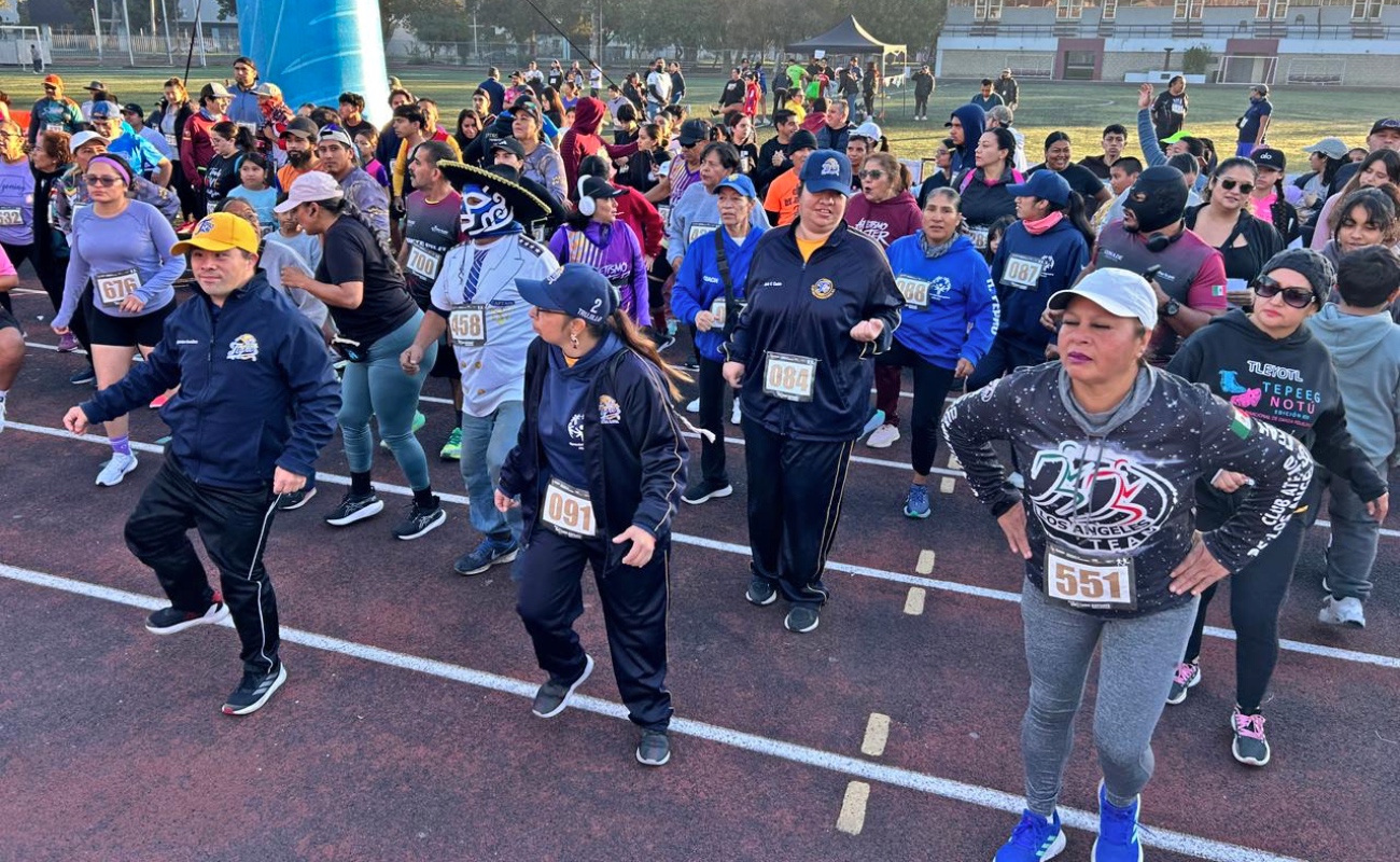 Realiza IMDET la carrera atlética '1,2,3 por la Inclusión 2025' con la participación de 800 corredores