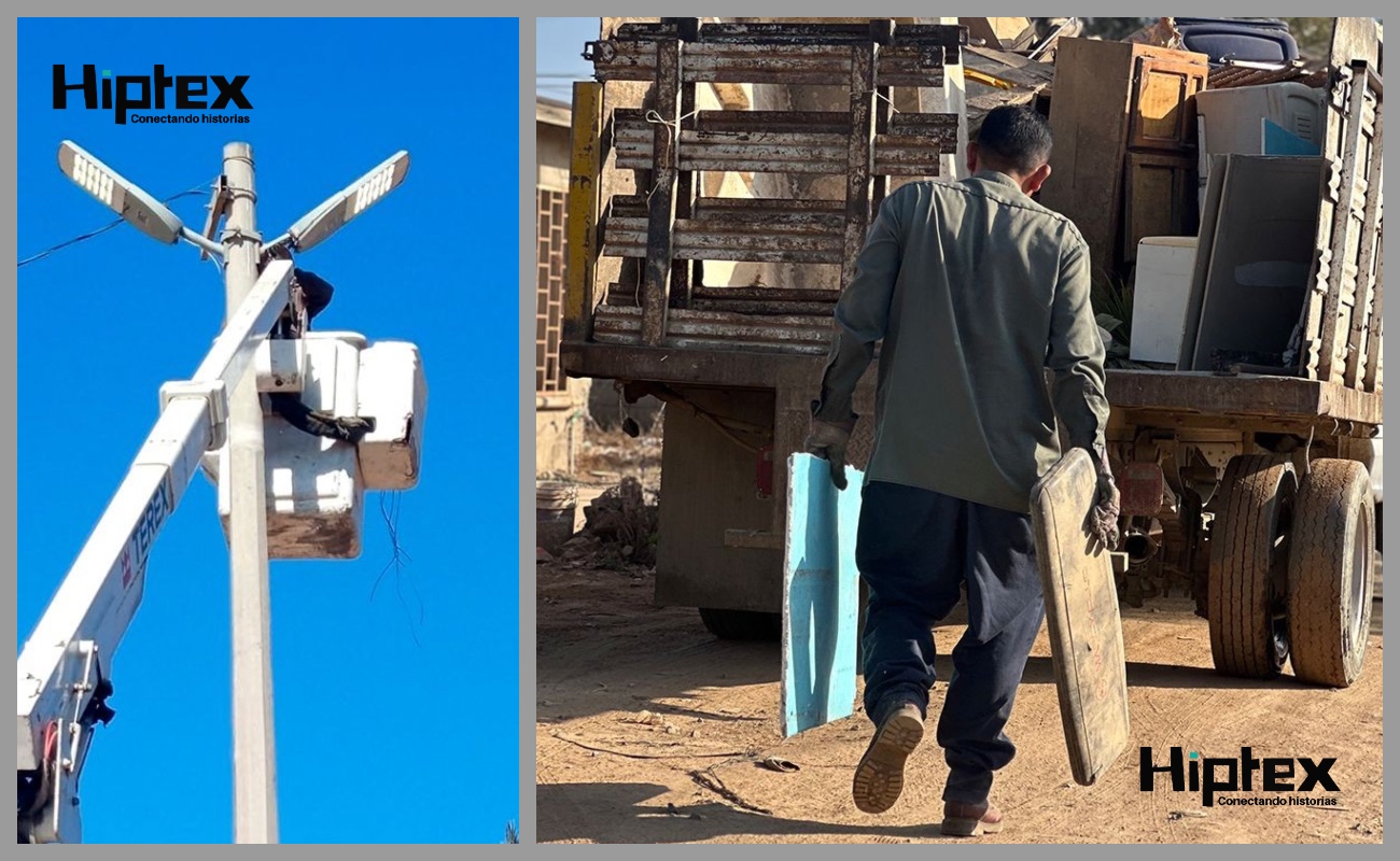 Habilita gobierno de Claudia Agatón luminarias en unidad deportiva de Todos Santos