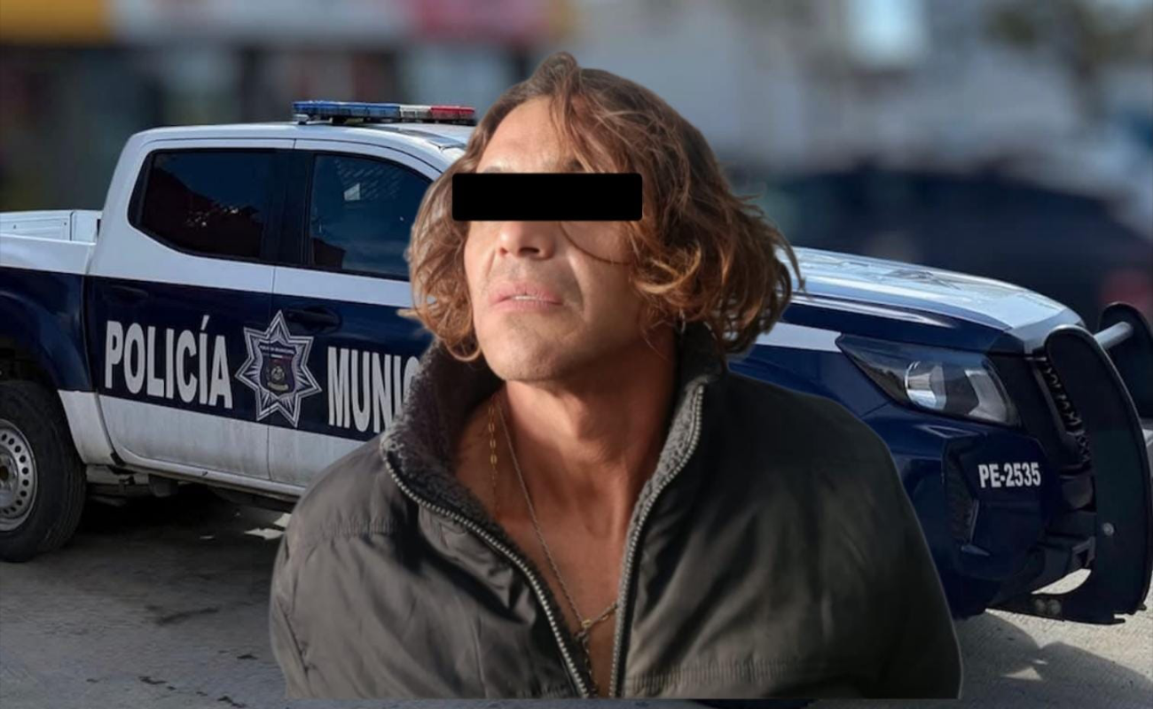 La detención de Ramsés "N" de 36 años de edad, ocurrió la mañana de este domingo.