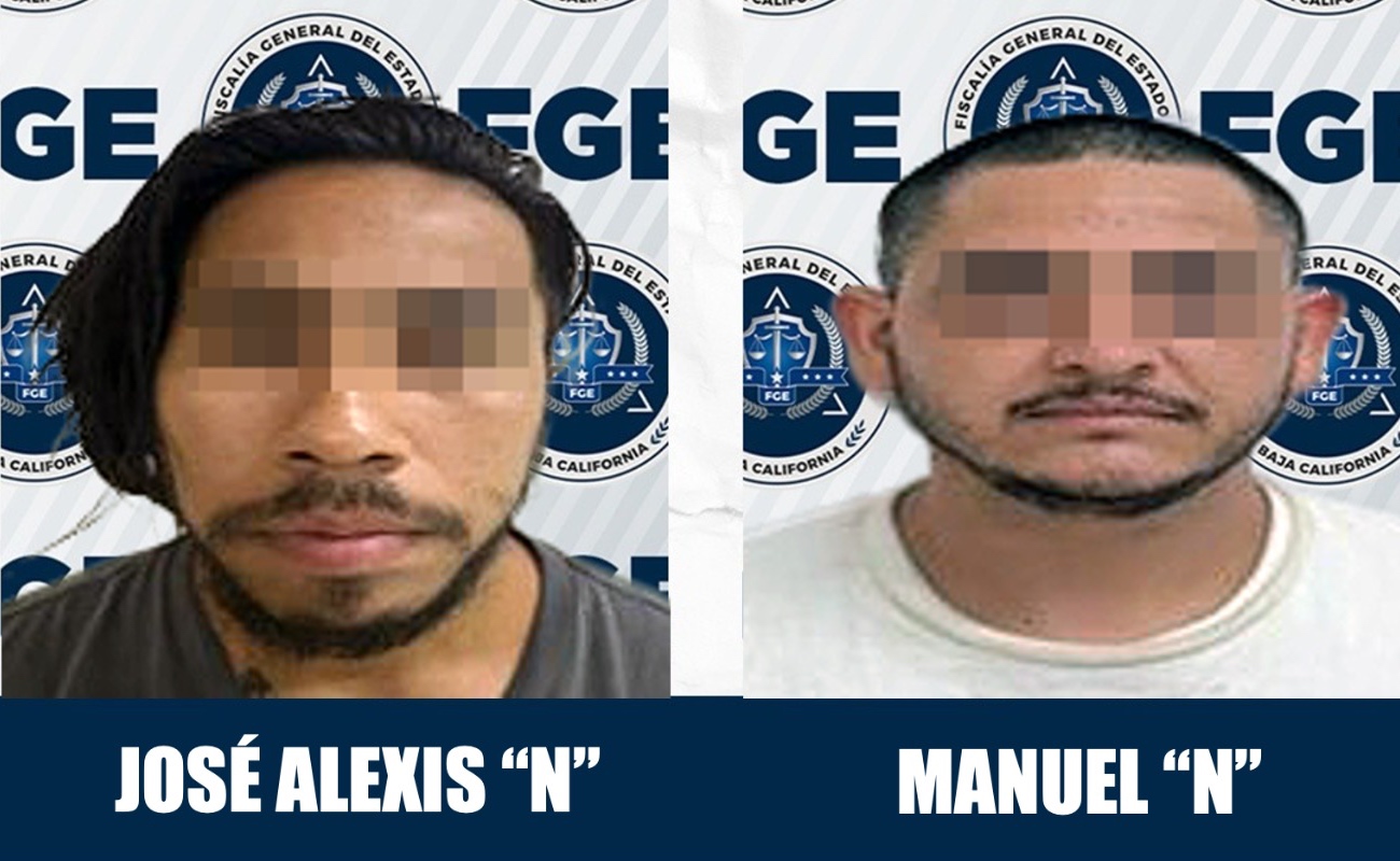 La Fiscalía Regional de Mexicali vinculó a proceso a José Alexis “N” y Manuel “N” por violencia familiar; ambos enfrentan prisión preventiva.