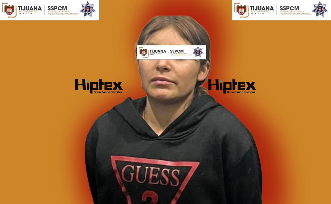 Danna Paola “N”, la mujer detenida.