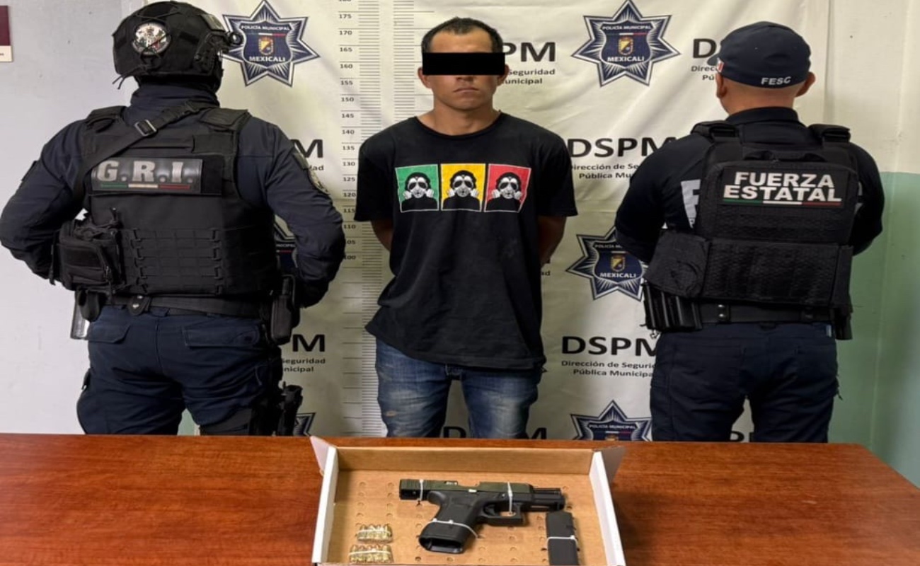 Aseguran a un hombre por intento de privación y portación de arma de fuego