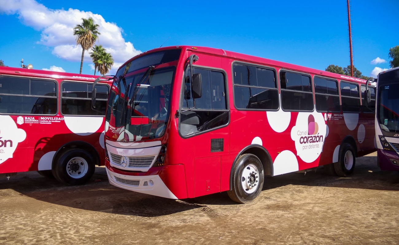 Avanza en Tecate la implementación de la Ruta Troncal de transporte público