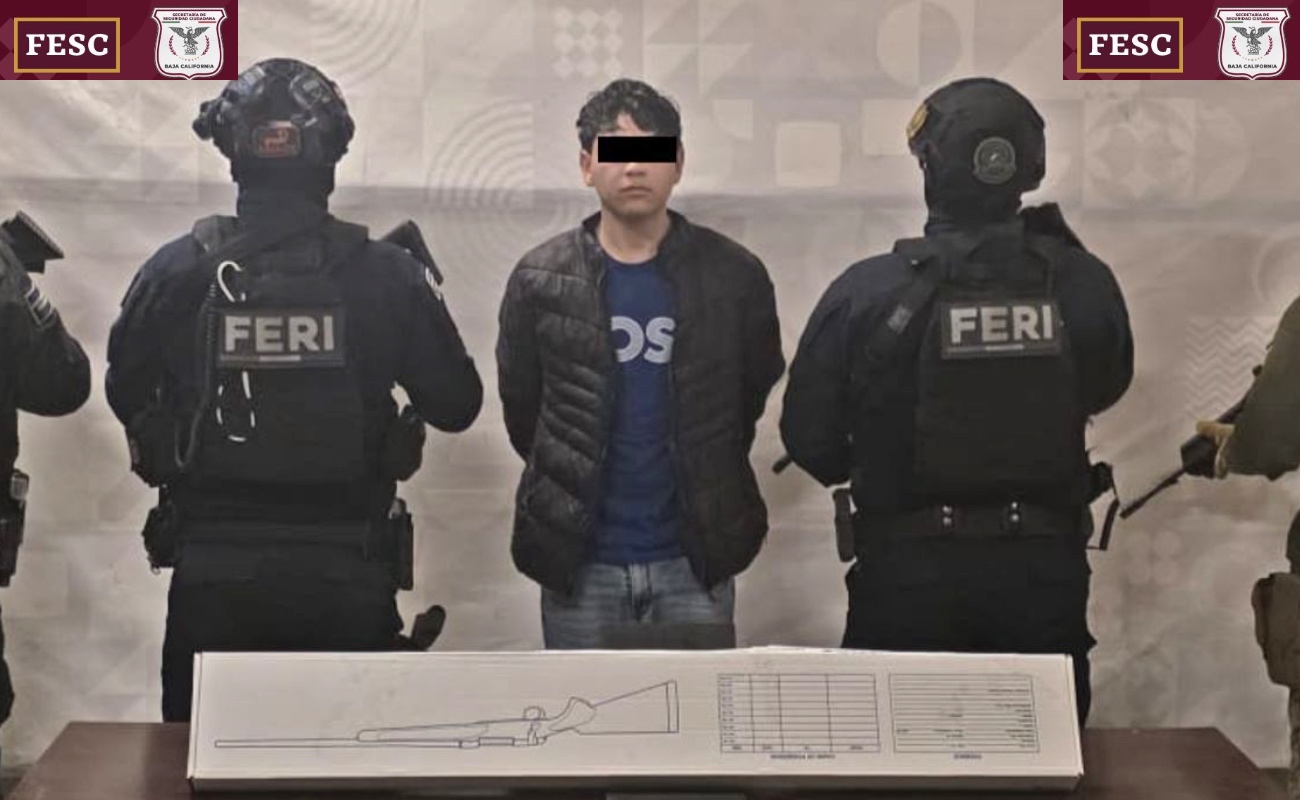 Enrique Guadalupe “N”, el detenido.