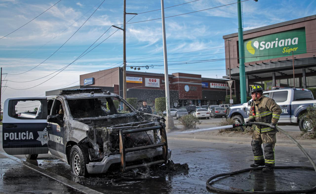 No hubo oficiales lesionados en el incidente.