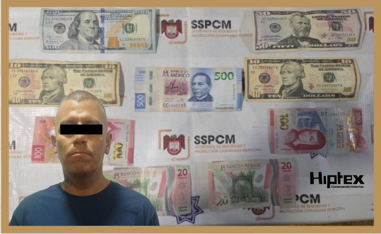 Arresta Policía Municipal a hombre por presunto intento de cohecho