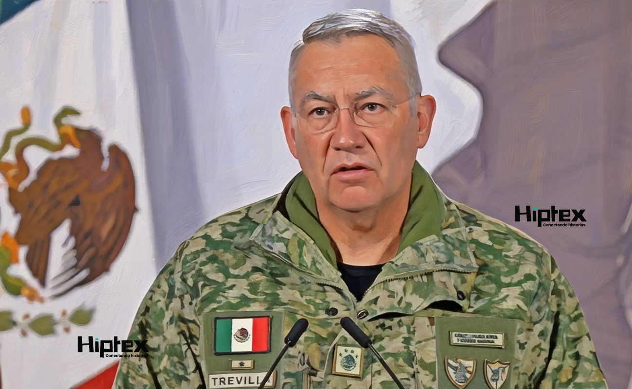 El secretario de la Defensa Nacional, general Ricardo Trevilla Trejo, hizo una cronología del operativo.