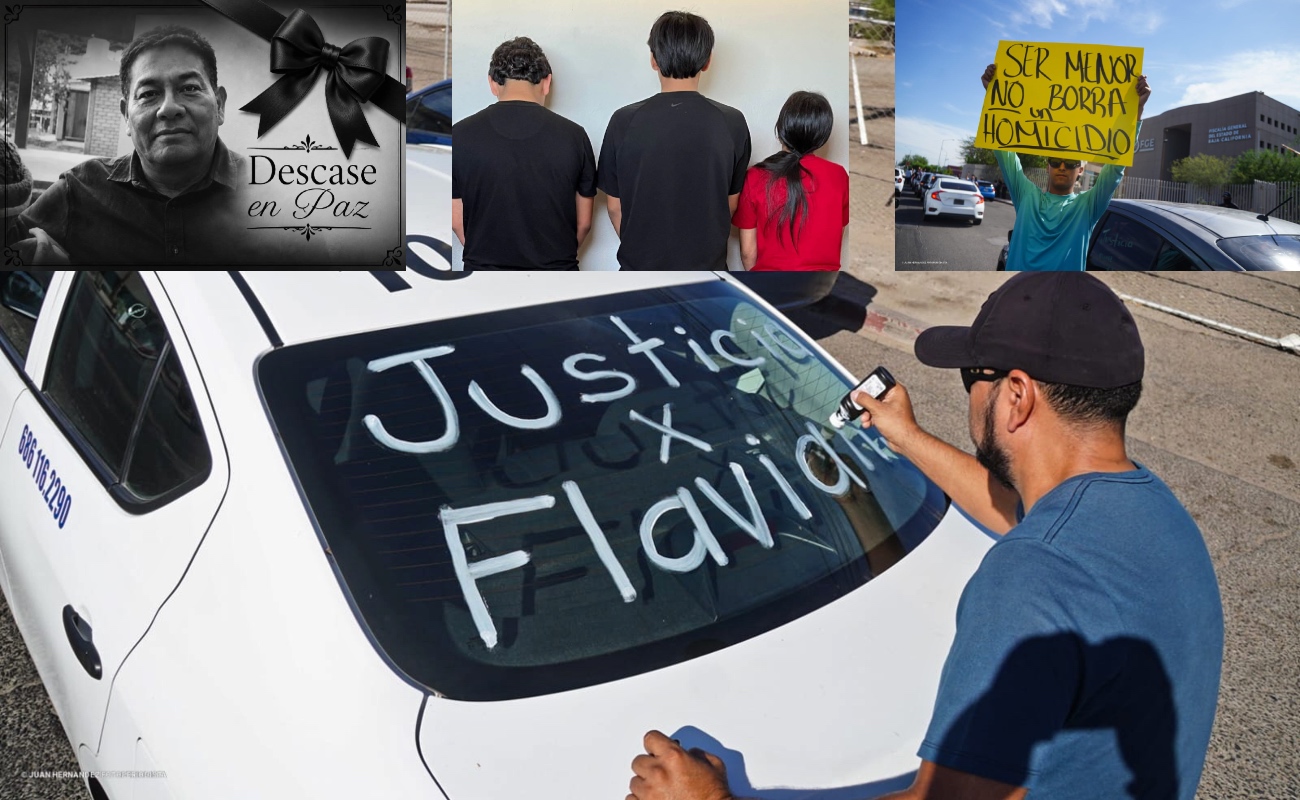 Conductores de plataformas exigen justicia por asesinato de Flaviano