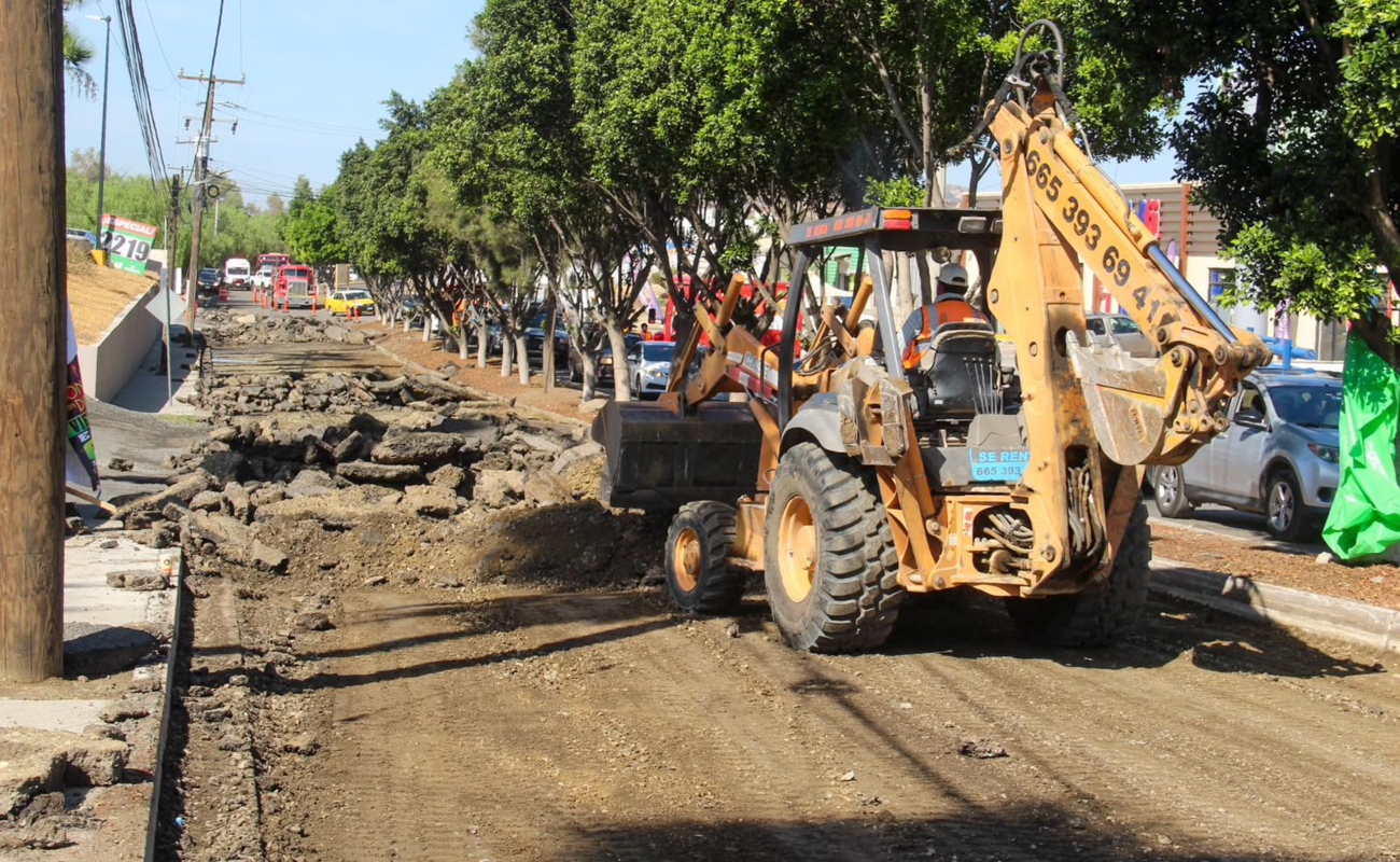 Transforma Gobierno de Tecate el bulevar Santa Anita con obra que beneficiará a miles de familias
