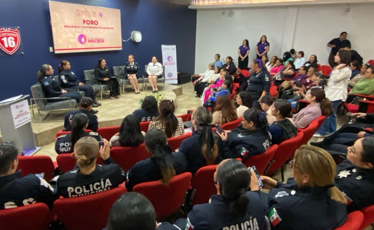 Participaron mandos y especialistas en seguridad pública de los municipios de Baja California.