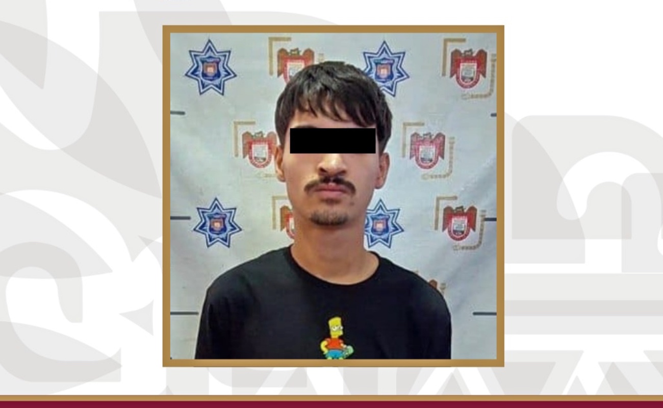 SSPCM detuvo a Román “N” por violencia contra una mujer en la colonia Libertad Parte Baja.