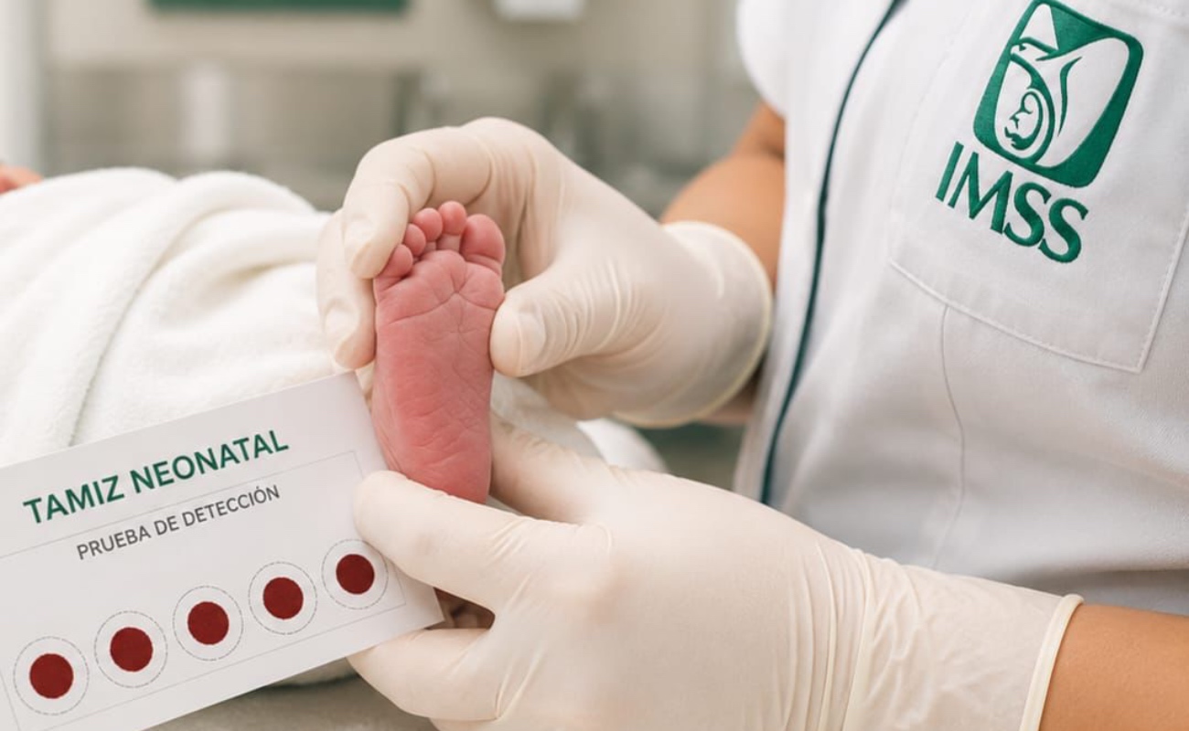 El estudio es gratuito para los bebés derechohabientes del IMSS.