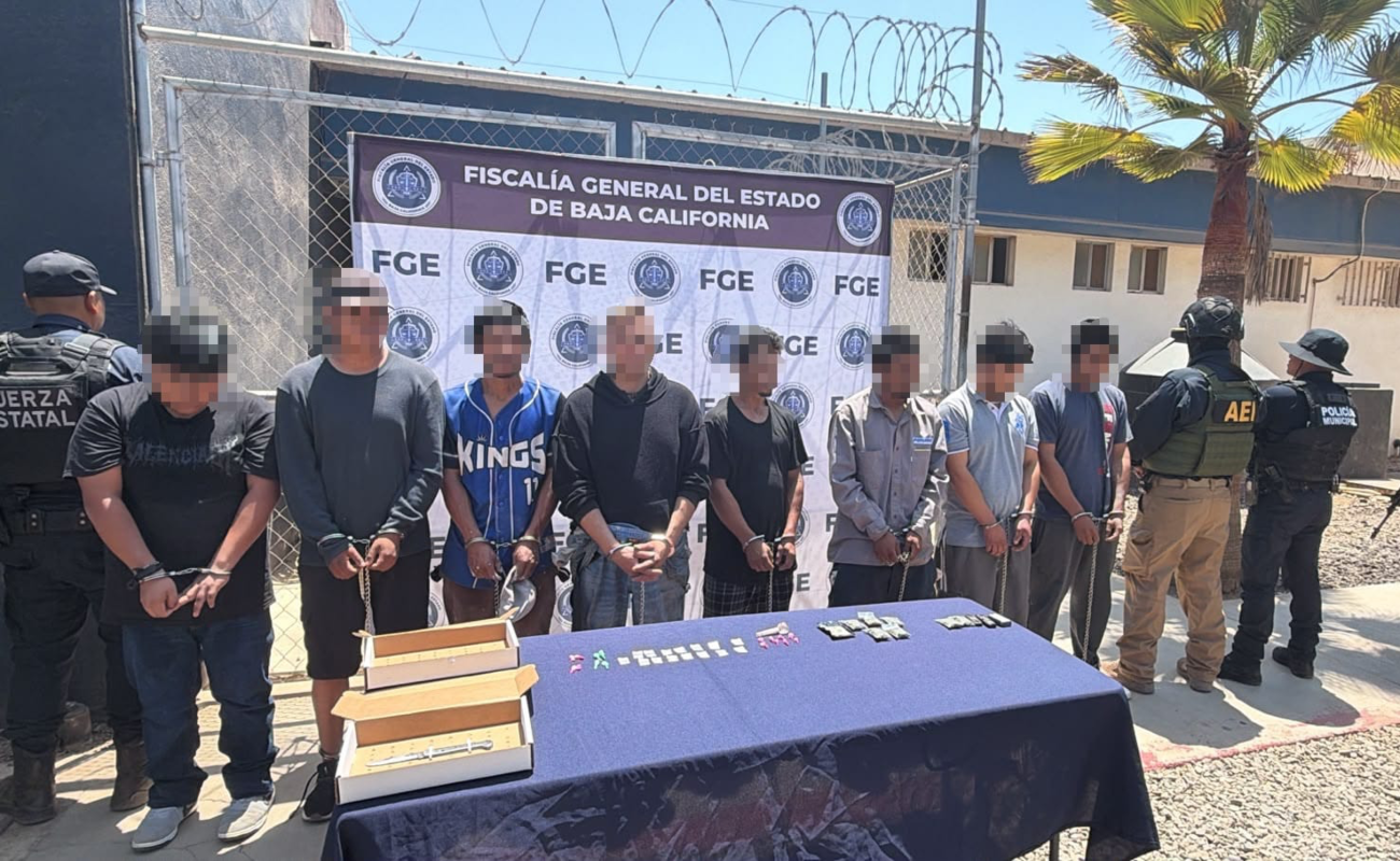 Operativo conjunto en San Quintín arroja 10 detenidos y cinco cateos