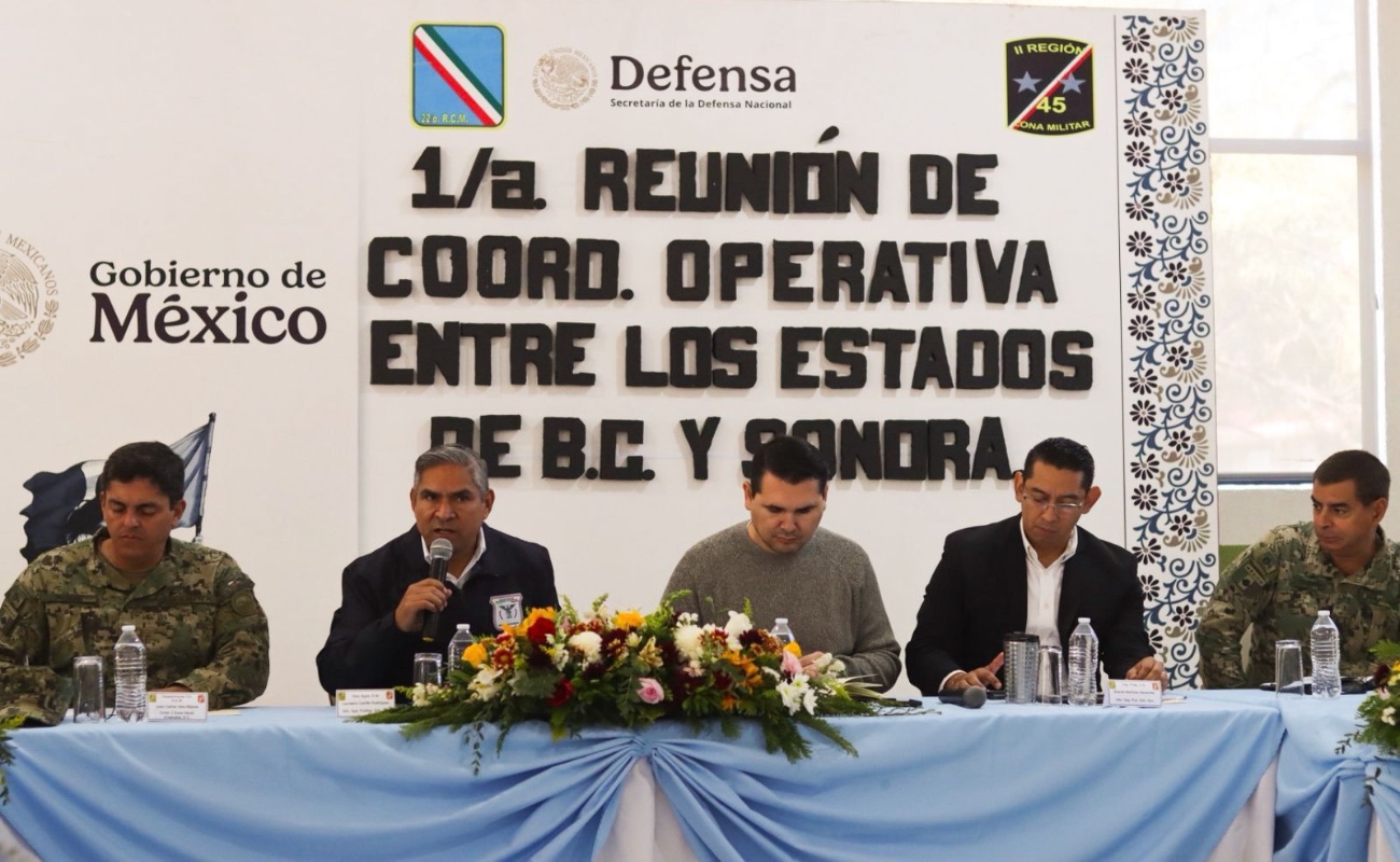 El objetivo es consolidar un frente común contra grupos delictivos que operan en ambos lados de la frontera estatal.