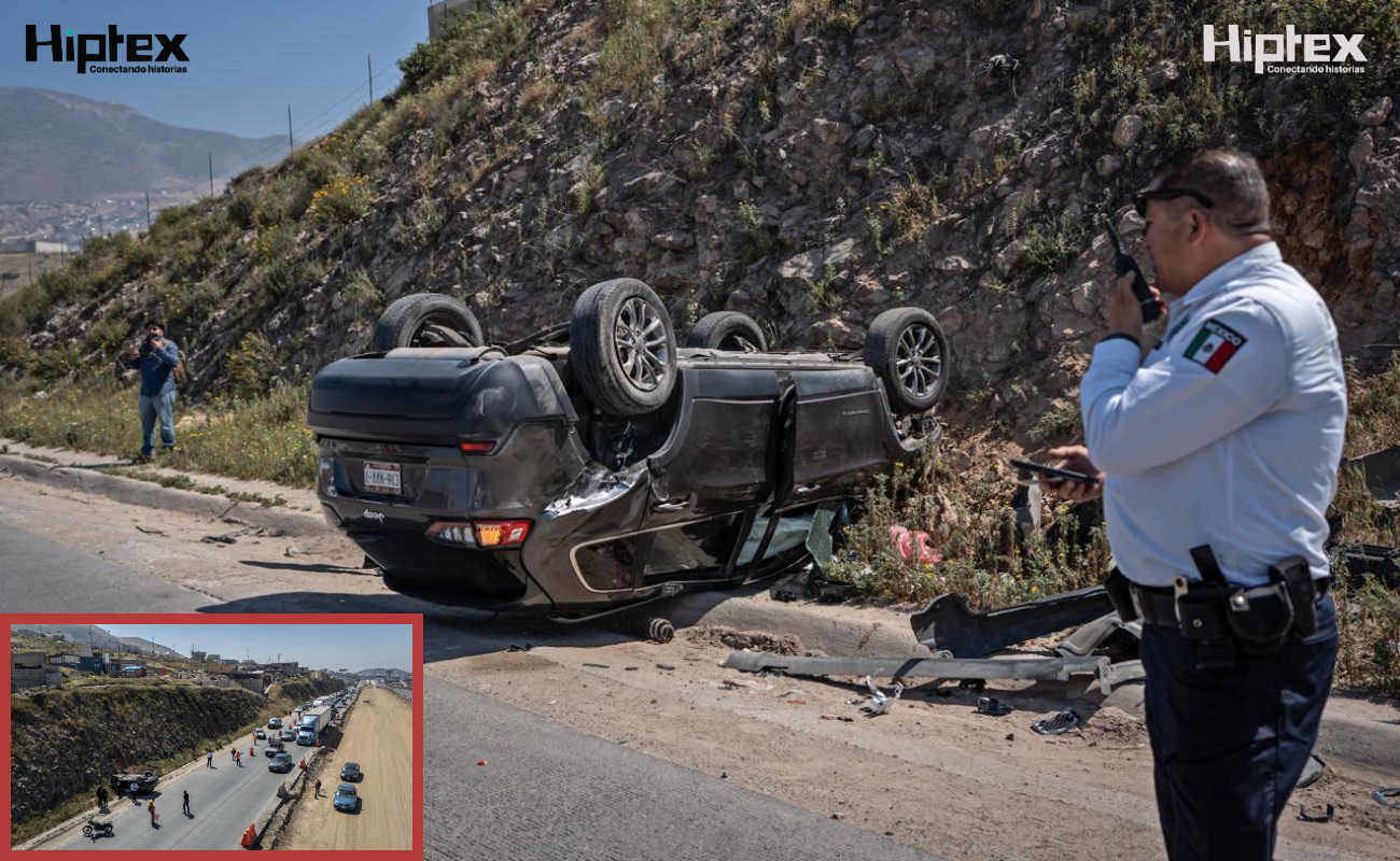 La conductora resulto ilesa.