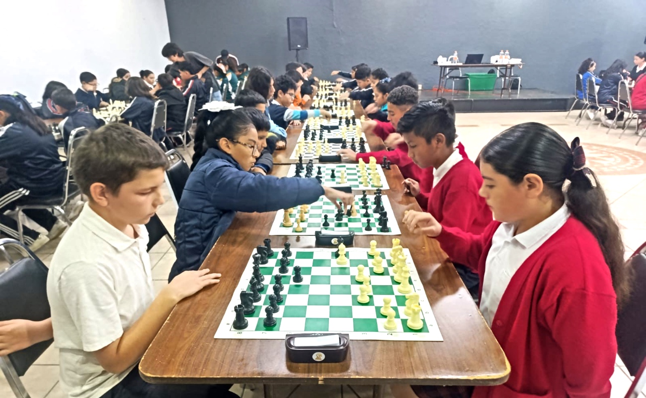 Realiza Secretaría de Educación eliminatoria de ajedrez de los Juegos Deportivos Escolares
