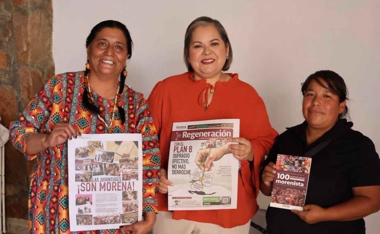Siempre será un gusto coincidir con quienes, desde cada colonia y comunidad, trabajan todos los días para fortalecer al movimiento, dijo.