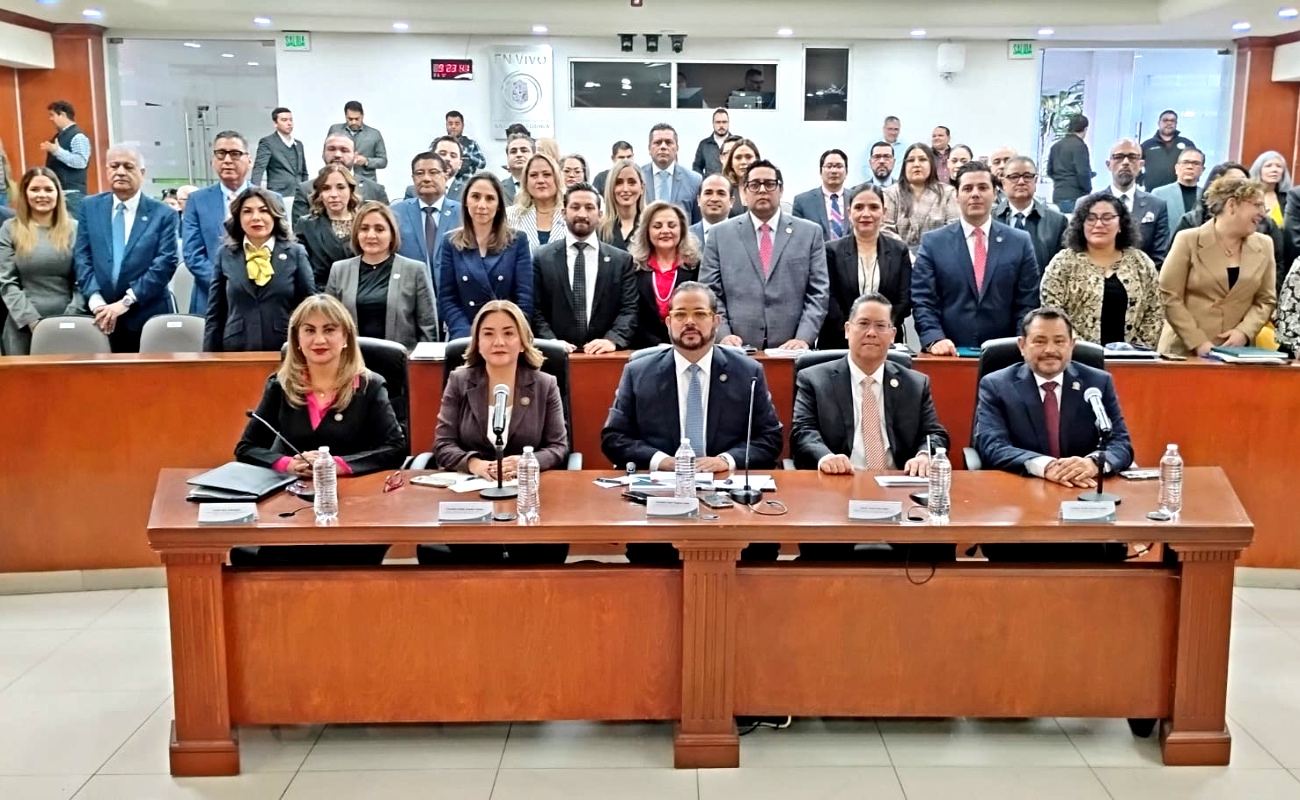 Compareció el presidente del Tribunal Superior de Justicia y del Consejo de la Judicatura del Estado de BC, Magistrado Alejandro Isaac Fragozo.