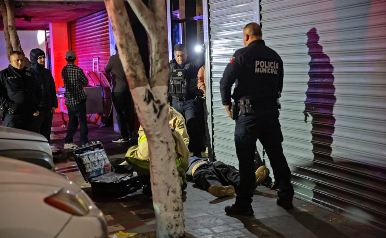 Paramédicos lo estabilizaron y no fue necesario hospitalizarlo.