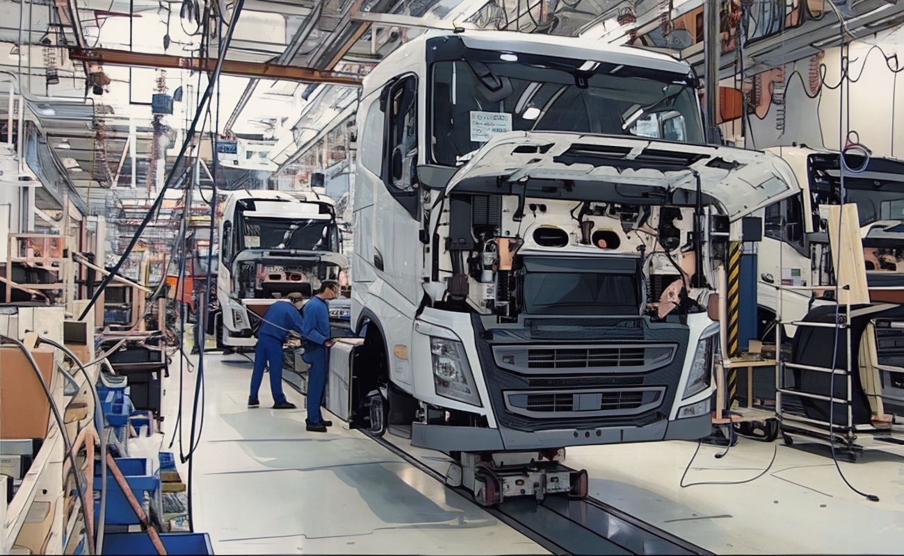 Los nuevos impuestos aduaneros se aplican a los camiones que van de la clase 3 a la clase 8, así como a sus componentes relacionados.